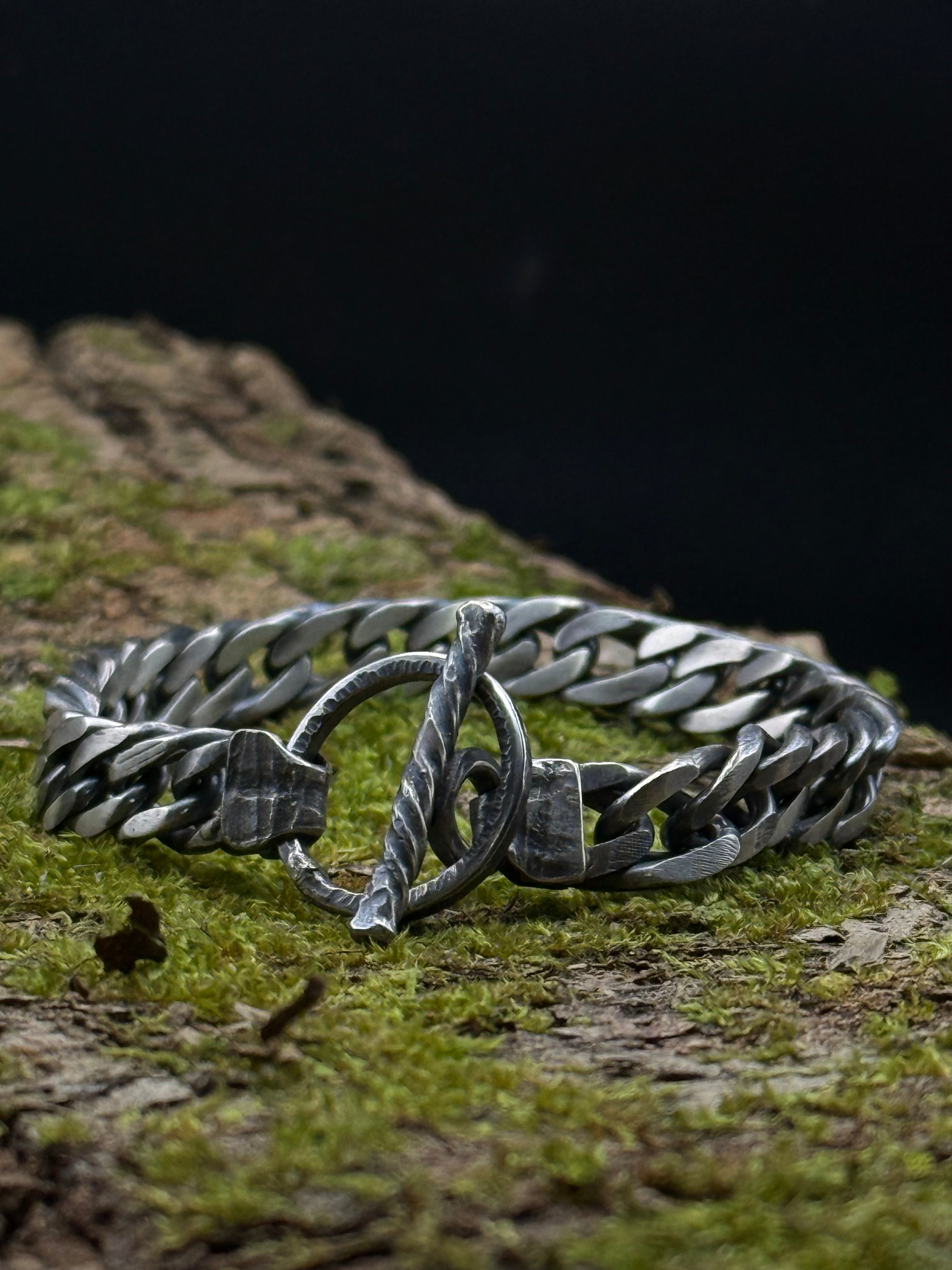 Anvil Chain Bracelet