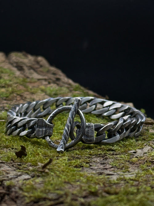 Anvil Chain Bracelet