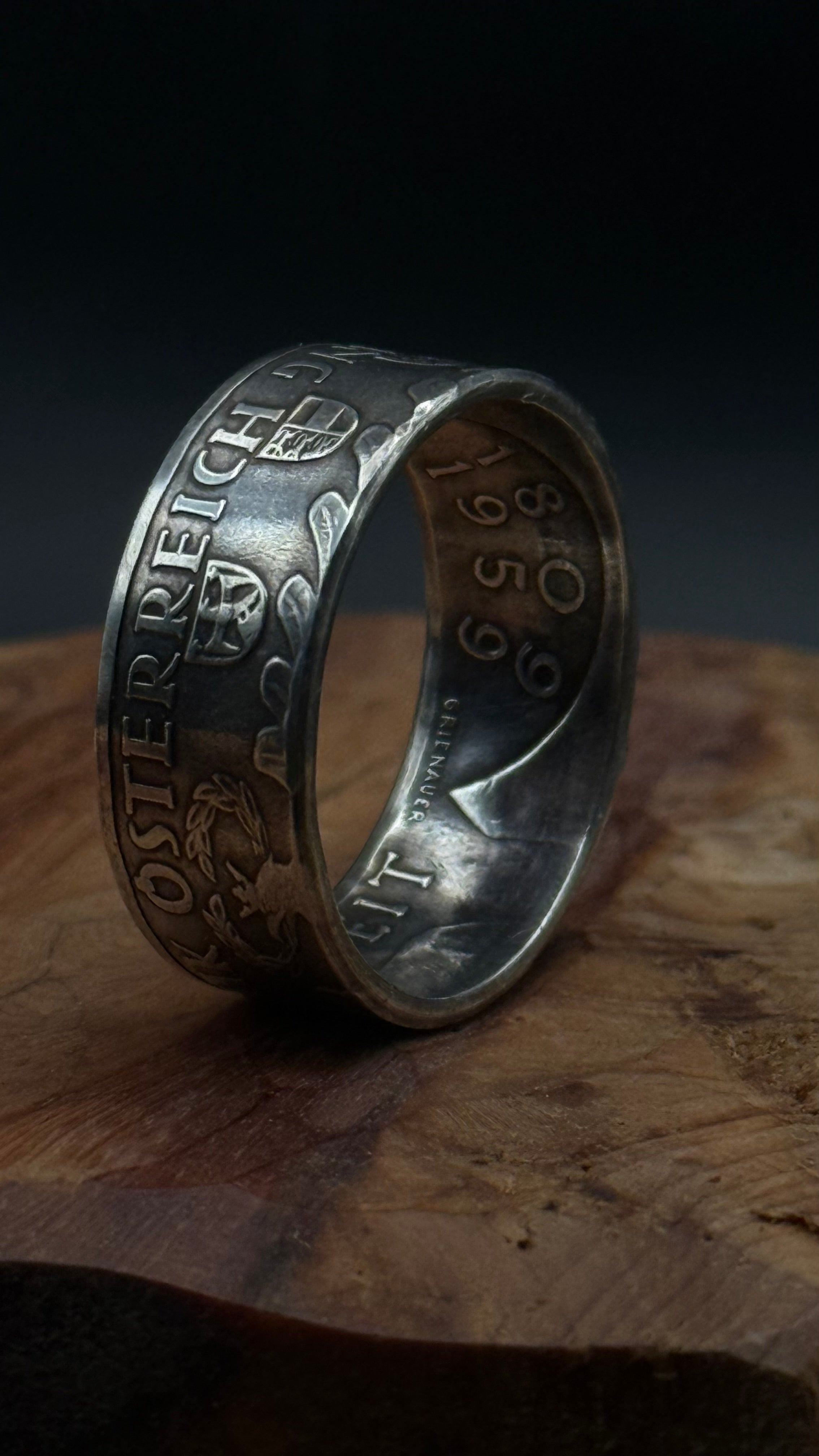 50 Schilling Coinring