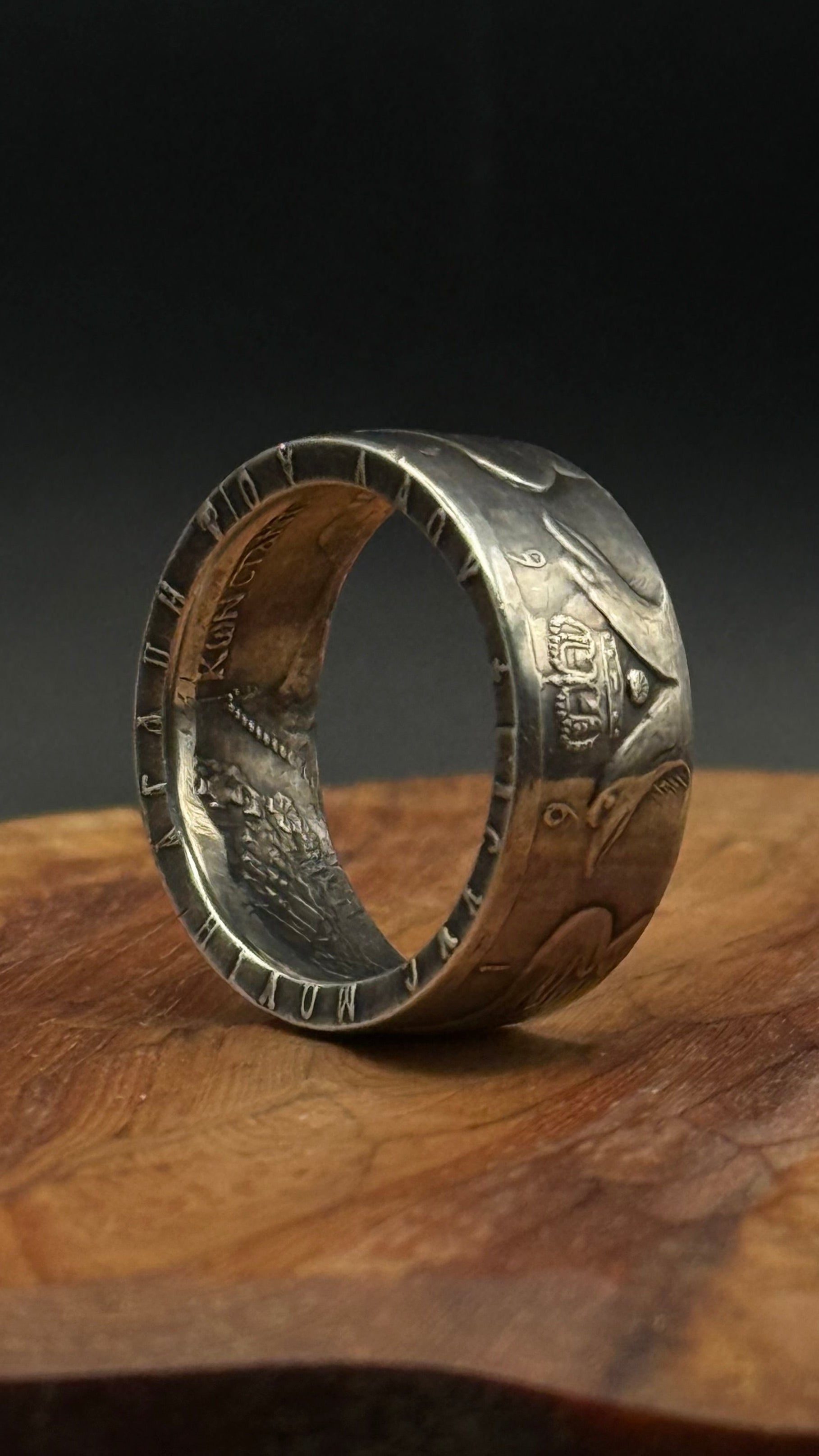 Greek Drachma Coinring