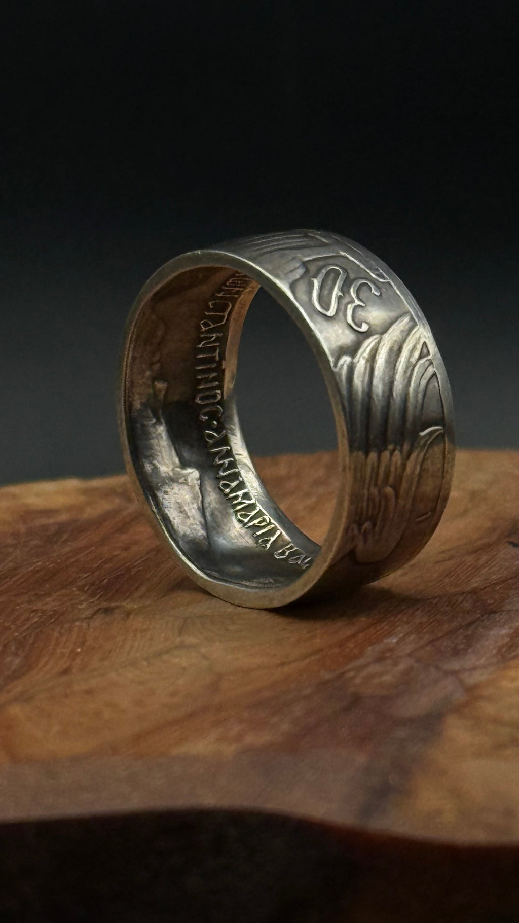 Greek Drachma Coinring
