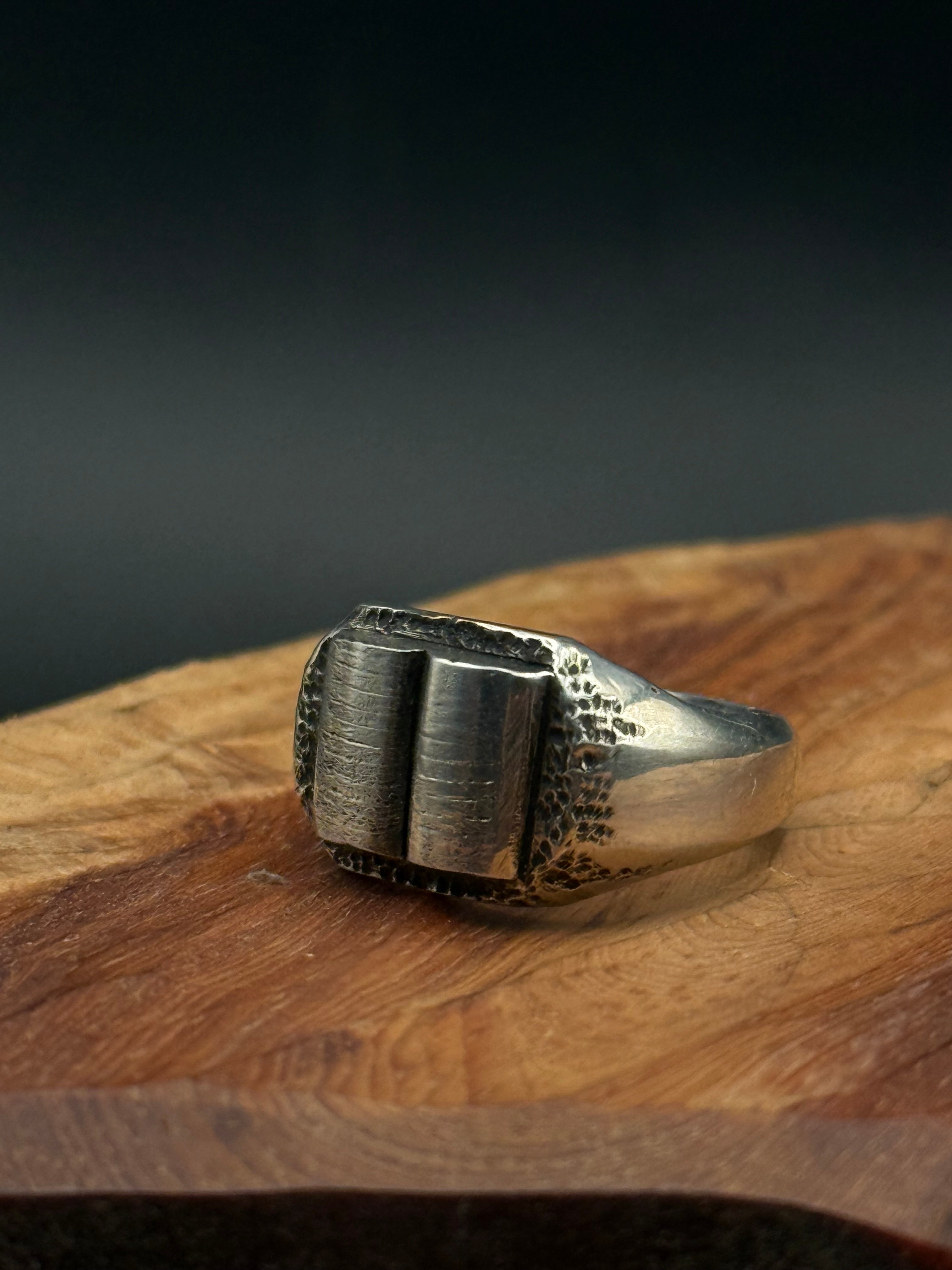 Open Book Statement Ring