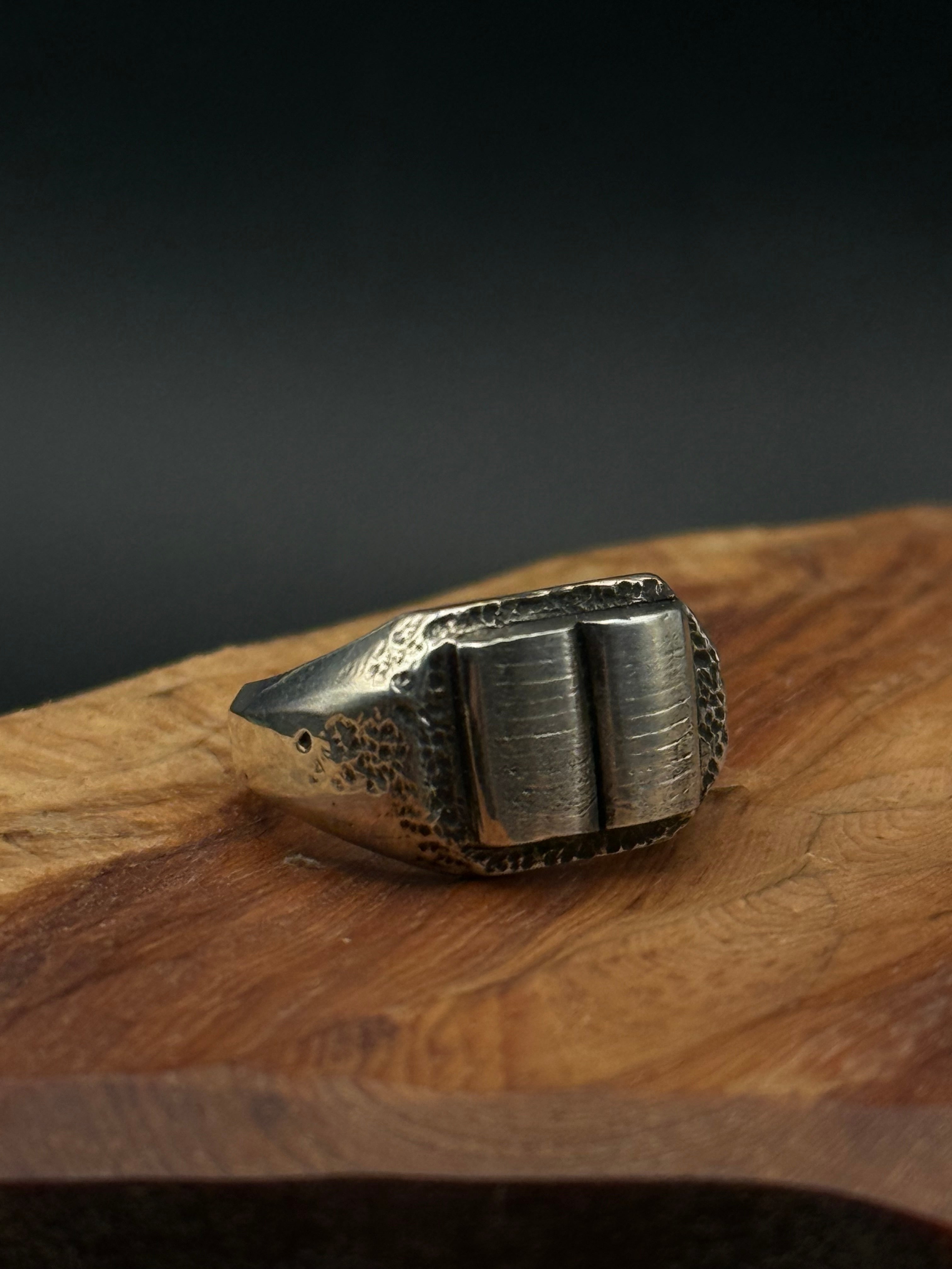 Open Book Statement Ring