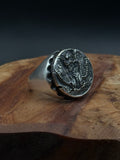 Burned Bird Statement ring