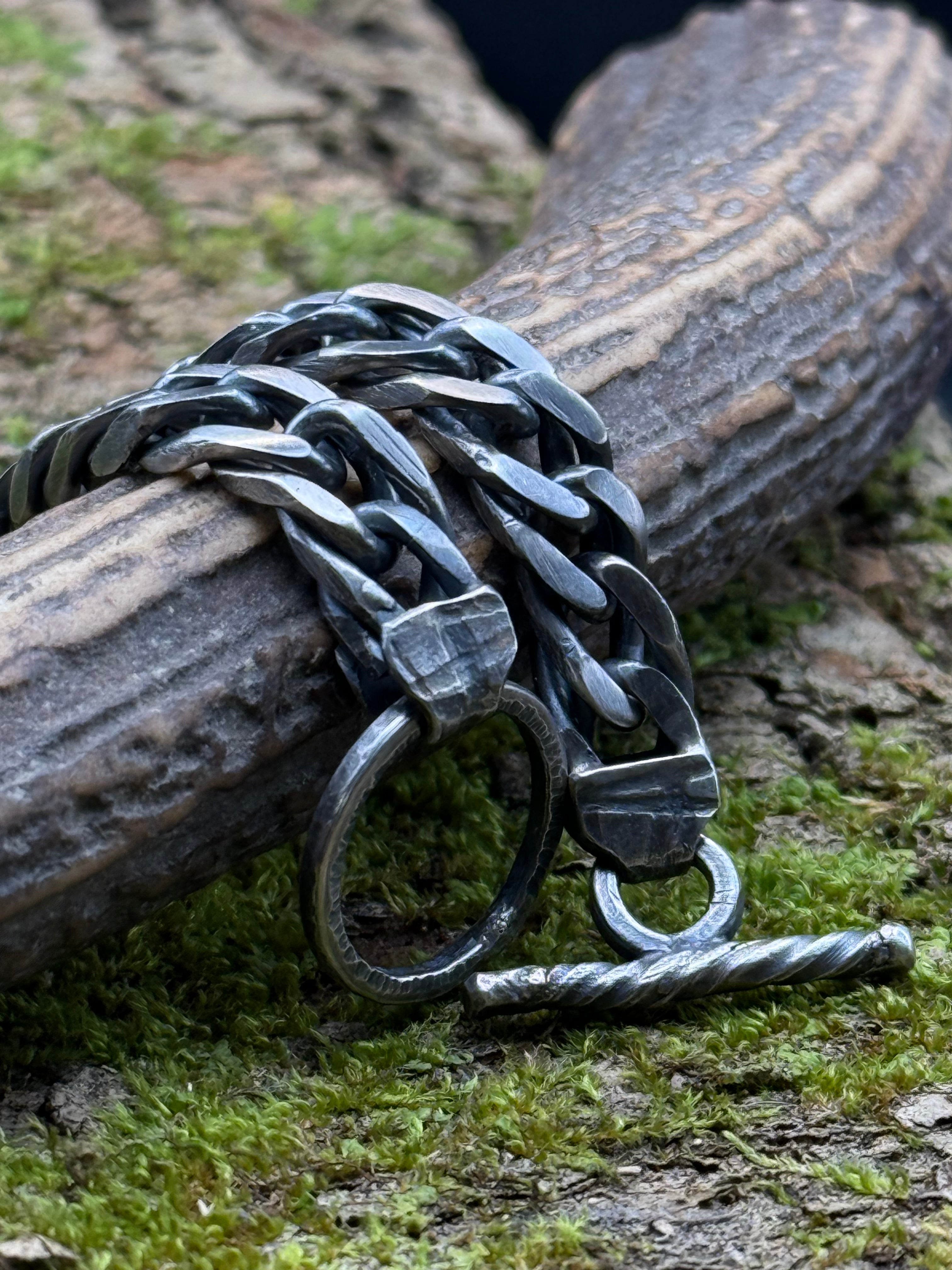 Anvil Chain Bracelet